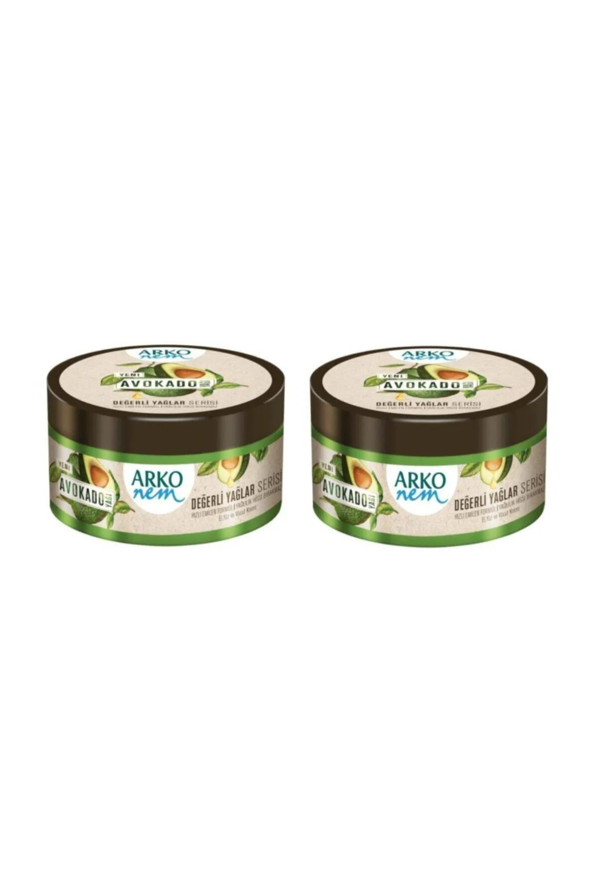 Krem Nem Yeni Avokado Yağı 2 Adet X 250 ml