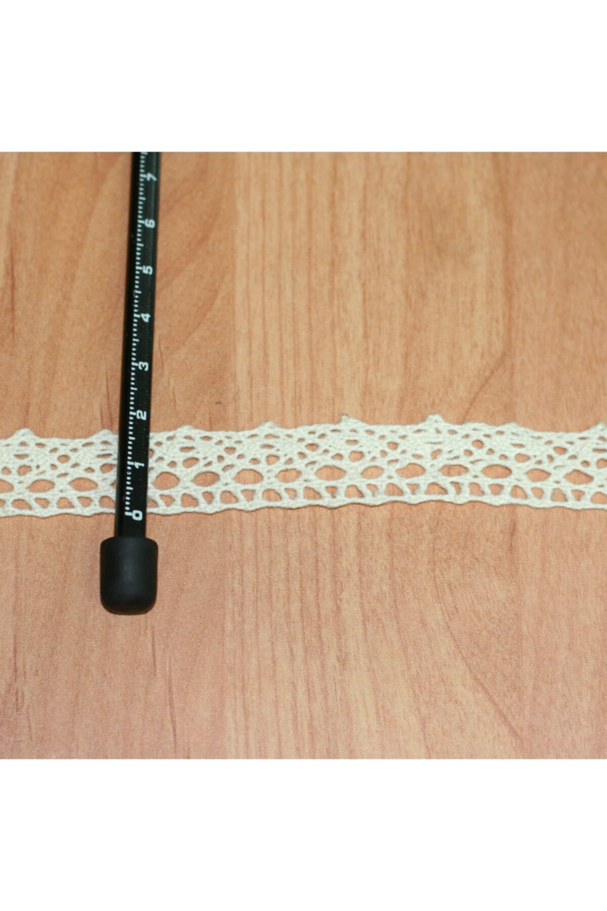 Tuhafiyecimiz Krem Pamuk Dantel 20Mm (457) 10 Metre