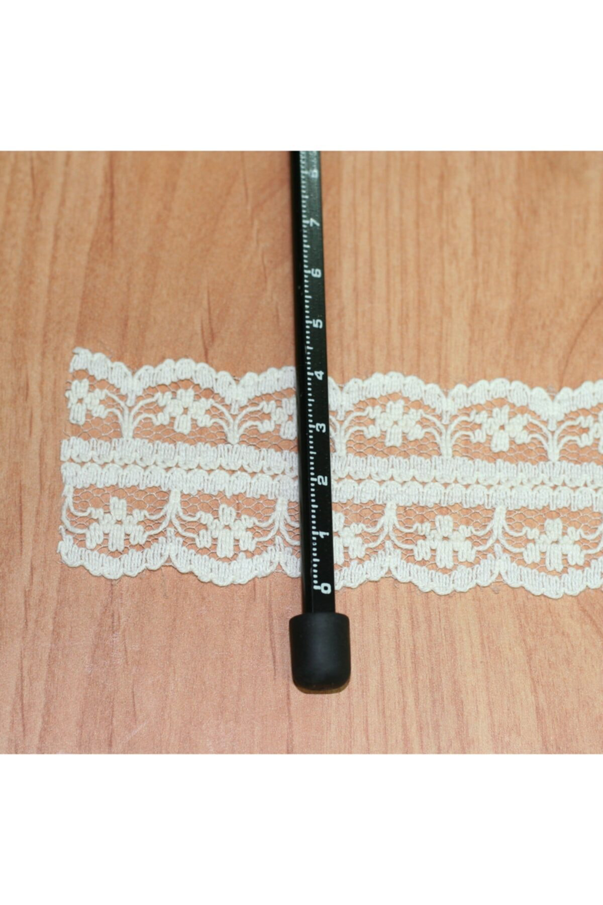 Tuhafiyecimiz Krem Pamuklu Dantel