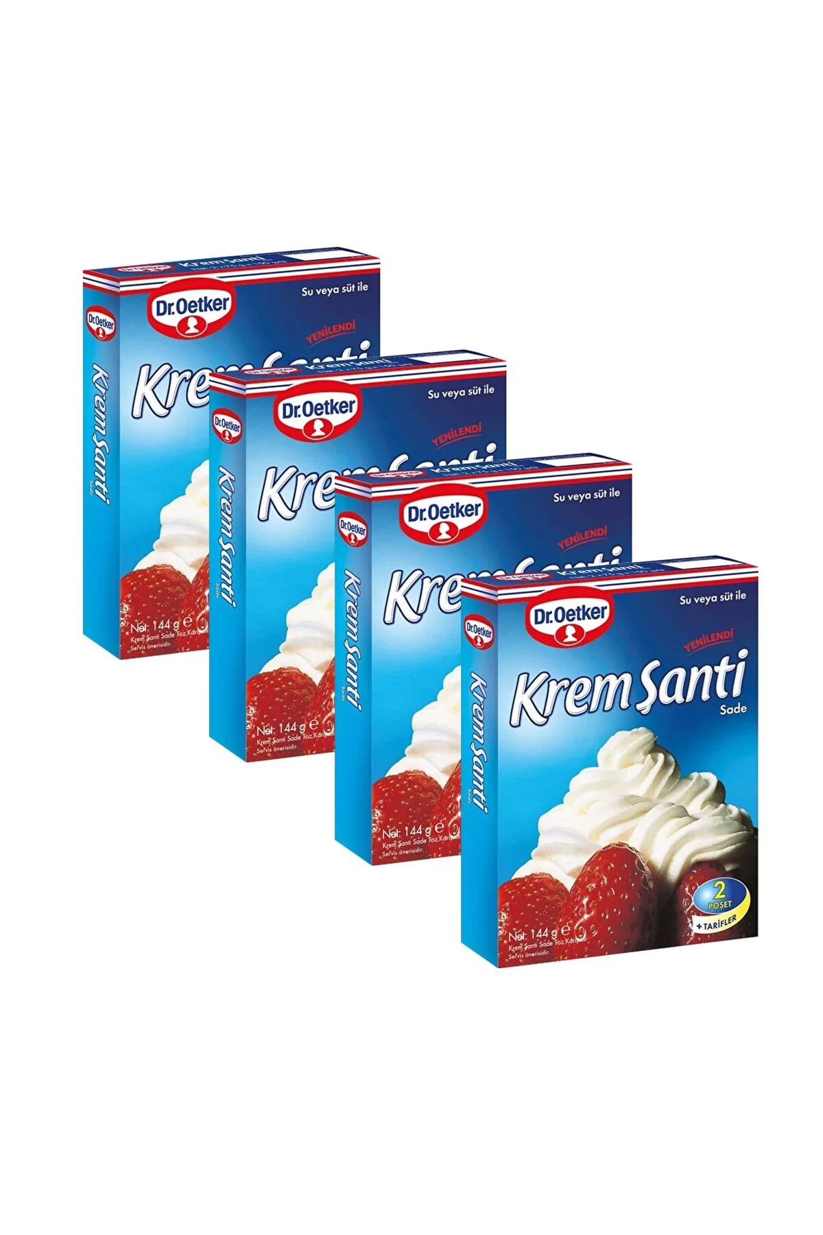 Krem Şanti 144 gr x 4 Adet