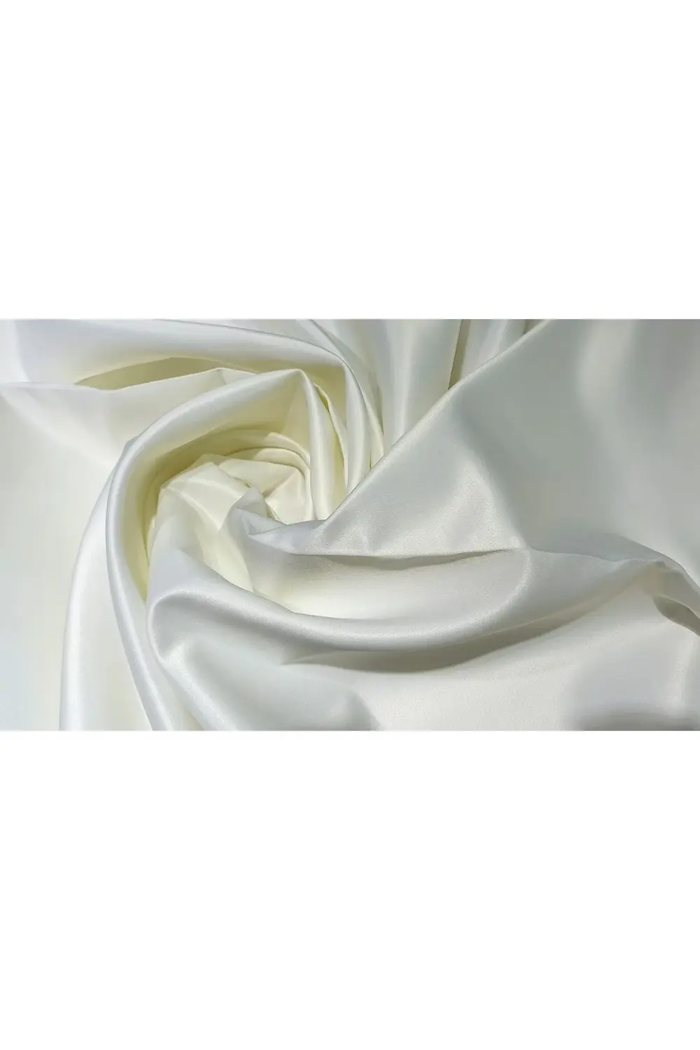 Krem Saten Güneşlik Perde Beyaz Güneşlik