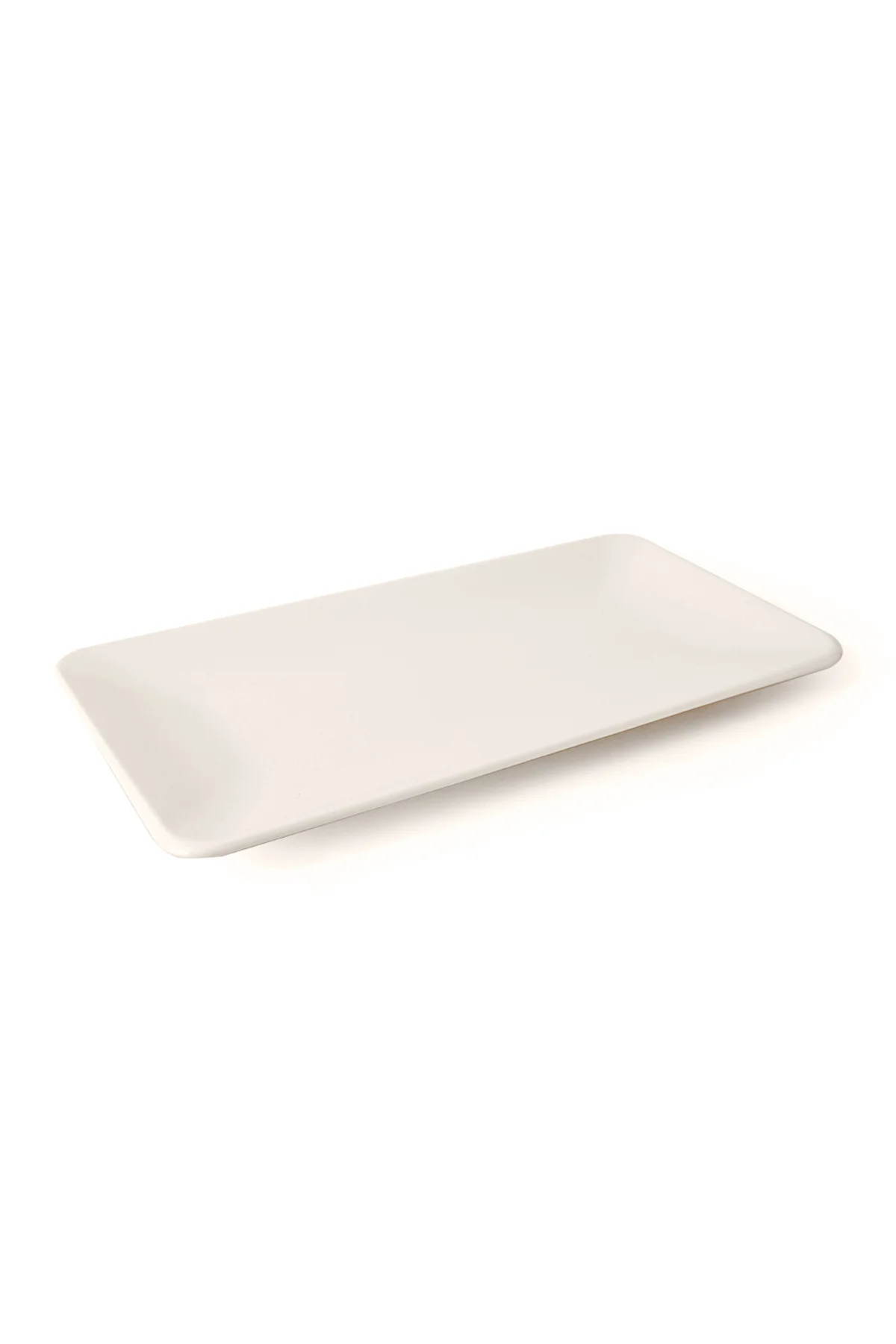 Krem Siera Kayık Tabak 33 Cm 2 Adet