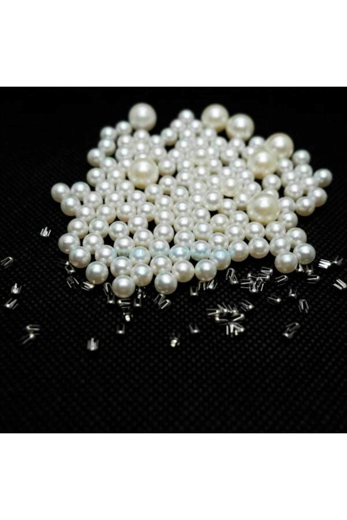 Tuhafiyecimiz Krem Tam İnci Dökme 100 Gram – Çivileriyle 6 Mm Krem Boncuk | 100 Tuhafiyecimiz Krem Tam İnci Dökme 100 Gram – Çivileriyle 6 Mm Krem Boncuk | 100