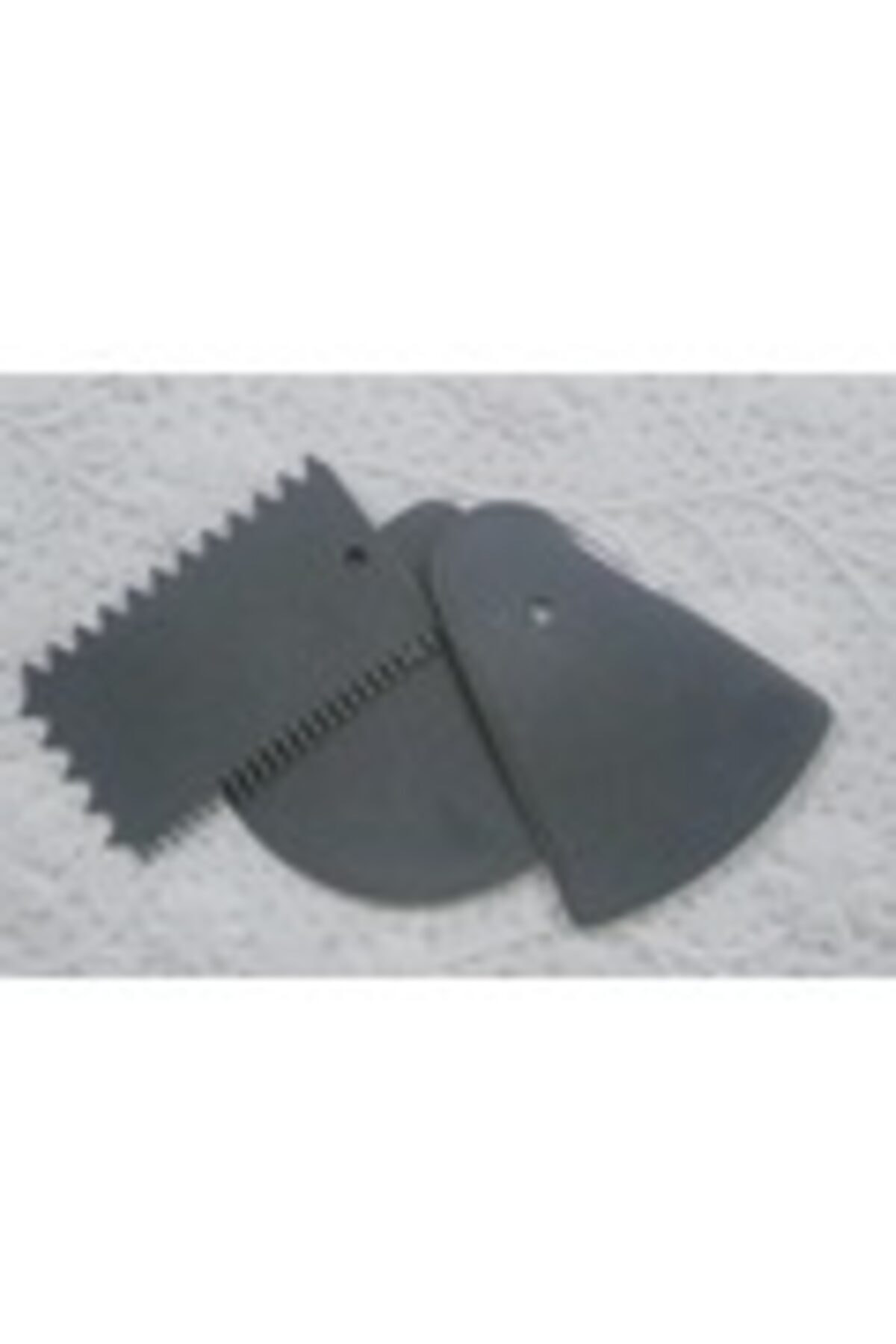 Krema Ve Hamur Kazıyıcı 3' Lü Set Gri