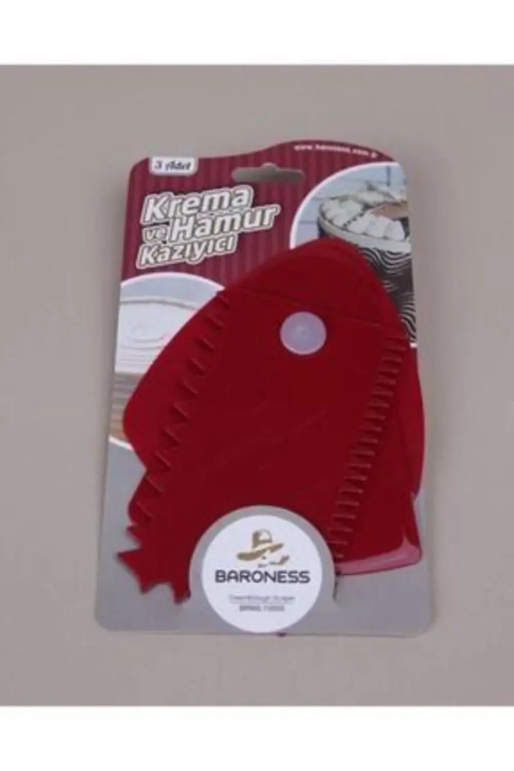 Krema Ve Hamur Kazıyıcı 3' Lü Set