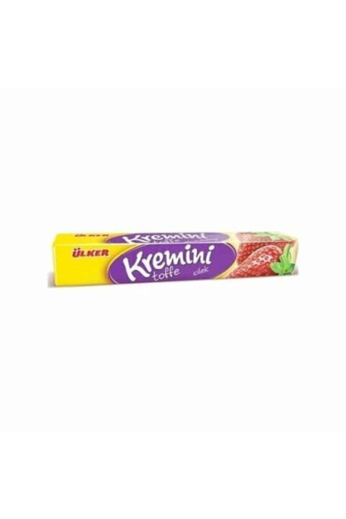 Kremini Çilekli Toffe Şeker 44 gr X 20 Adet