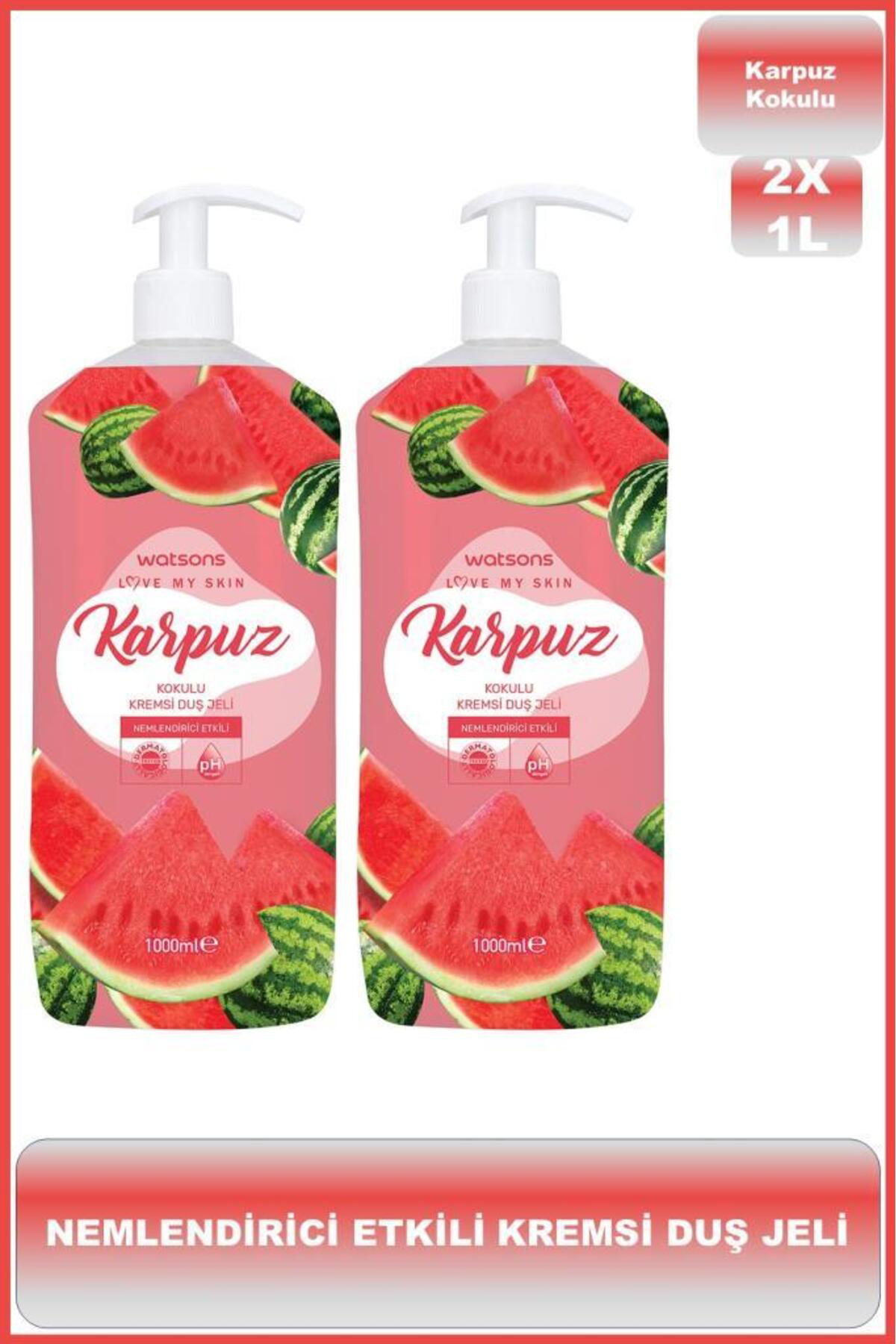 Kremli Duş Jeli Karpuz 1 L X 2 Adet