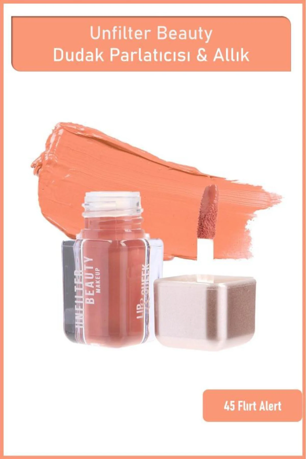 Kremsi Formda Dudak ve Yanak Renklendirici- Lip&Cheek 45 Flirt Alert Kremsi Formda Dudak ve Yanak Renklendirici- Lip&Cheek 45 Flirt Alert