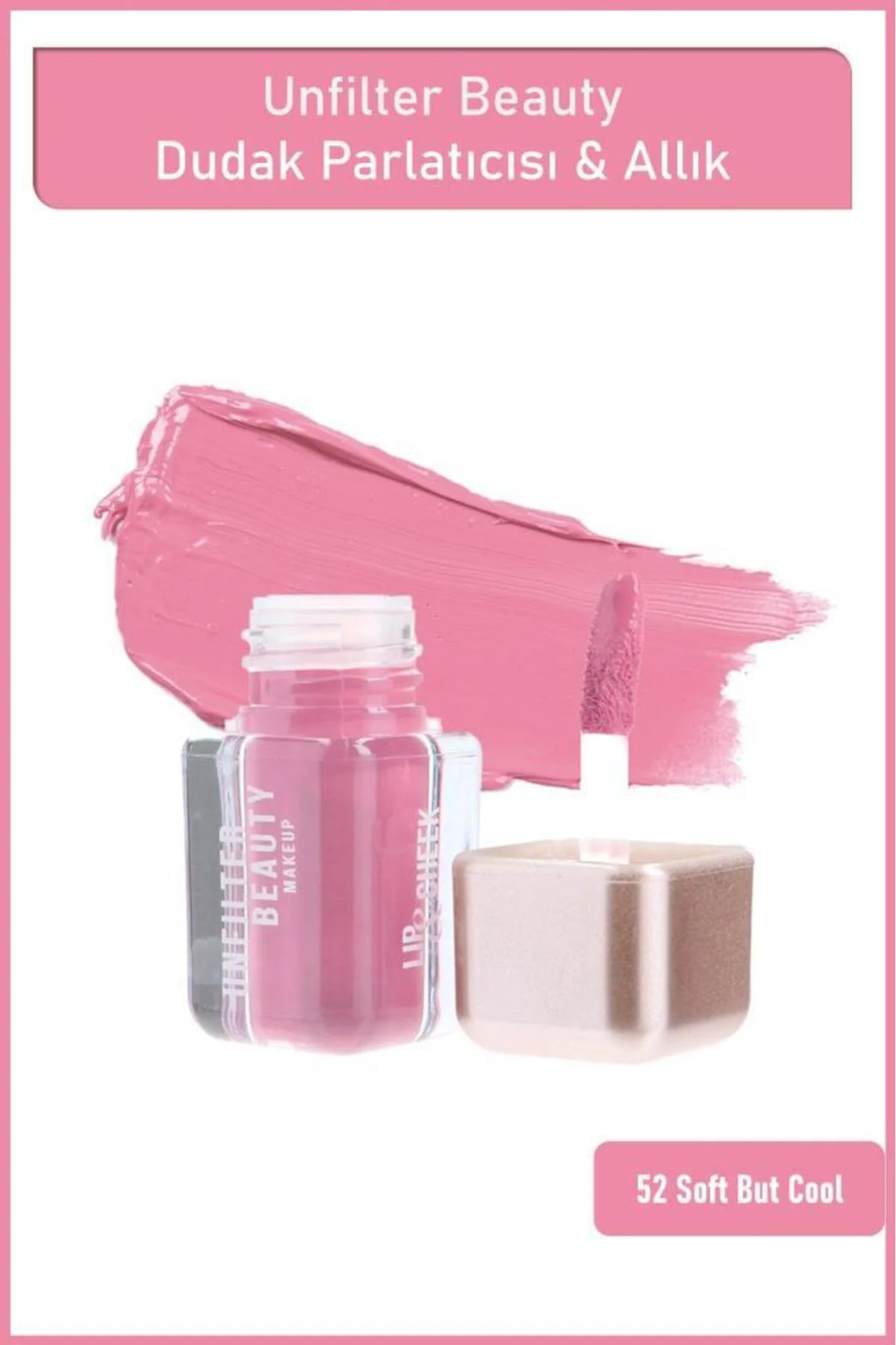 Kremsi Formda Dudak ve Yanak Renklendirici- Lip&Cheek 52 Soft But