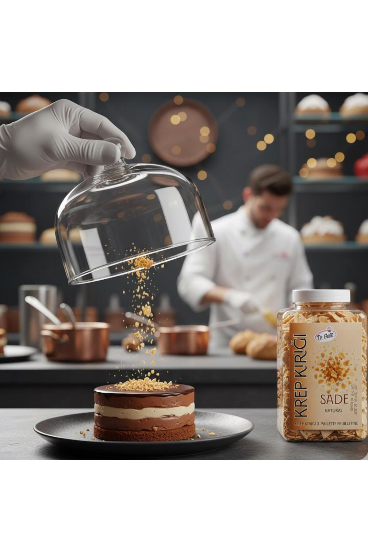 Krep Kırığı Sade 150 GR – Waffle, Pancake ve Tatlılar İçin Çıtır 