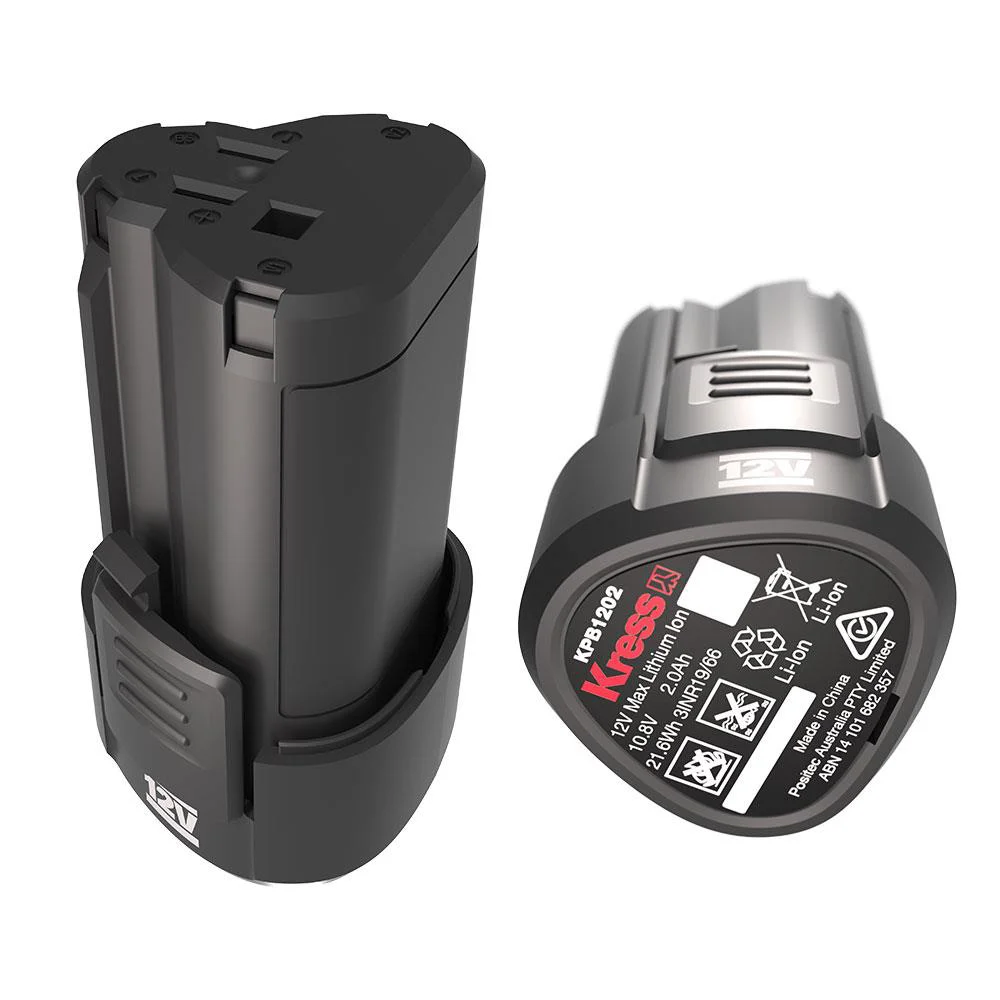 Kress KPB1202 12Volt 2.0Ah Li-ion Profesyonel Yedek Akü
