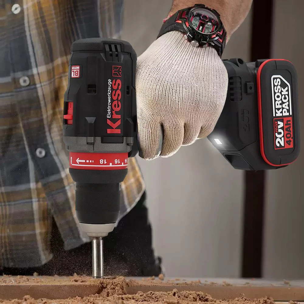 Kress KUA72.91 20Volt Kömürsüz Profesyonel Şarjlı Matkap (Akü Dahil Değildir) Kress KUA72.91 20Volt Kömürsüz Profesyonel Şarjlı Matkap (Akü Dahil Değildir)