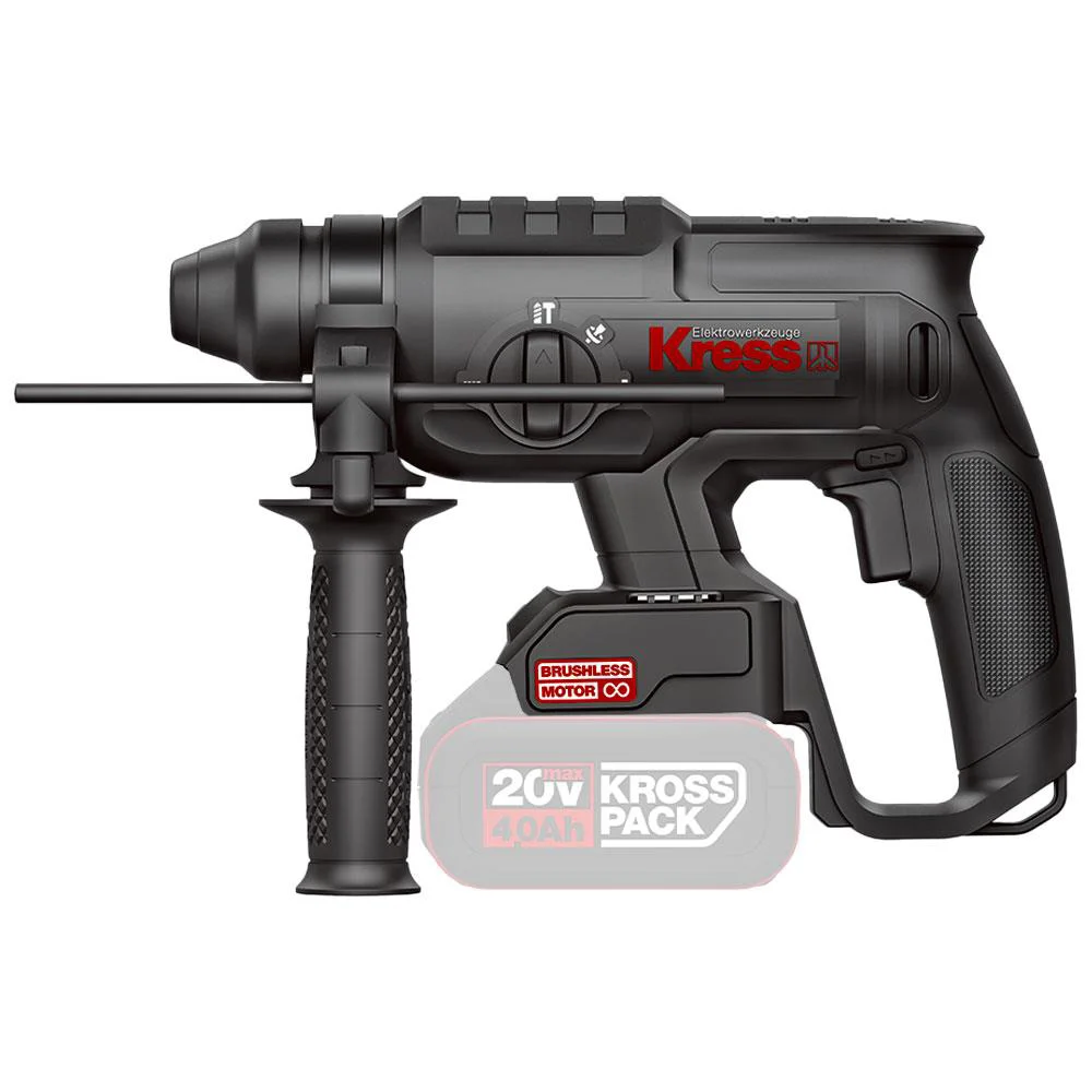 Kress KUC60.91 20Volt 2.0J Kömürsüz Profesyonel SDS-Plus Pnömatik Kırıcı/Delici (Akü Dahil Değildir) Kress KUC60.91 20Volt 2.0J Kömürsüz Profesyonel SDS-Plus Pnömatik Kırıcı/Delici (Akü Dahil Değildir)