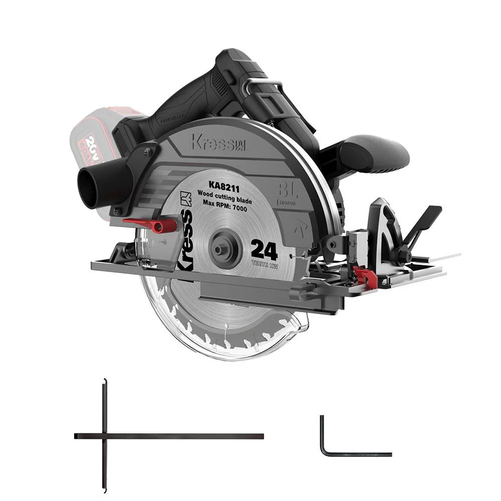 Kress KUE15.9 20Volt 185MM Kömürsüz Profesyonel Daire Testere (Akü Dahil Değildir) Kress KUE15.9 20Volt 185MM Kömürsüz Profesyonel Daire Testere (Akü Dahil Değildir)