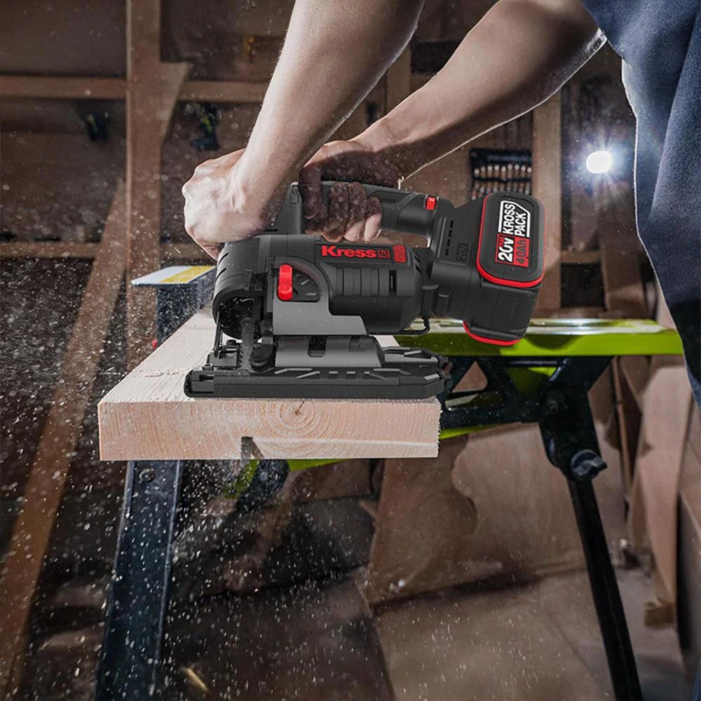 Kress KUE26.9 20Volt Profesyonel Kömürsüz Devir Ayarlı Şarjlı Dekupaj Testere (Akü Dahil Değildir) Kress KUE26.9 20Volt Profesyonel Kömürsüz Devir Ayarlı Şarjlı Dekupaj Testere (Akü Dahil Değildir)