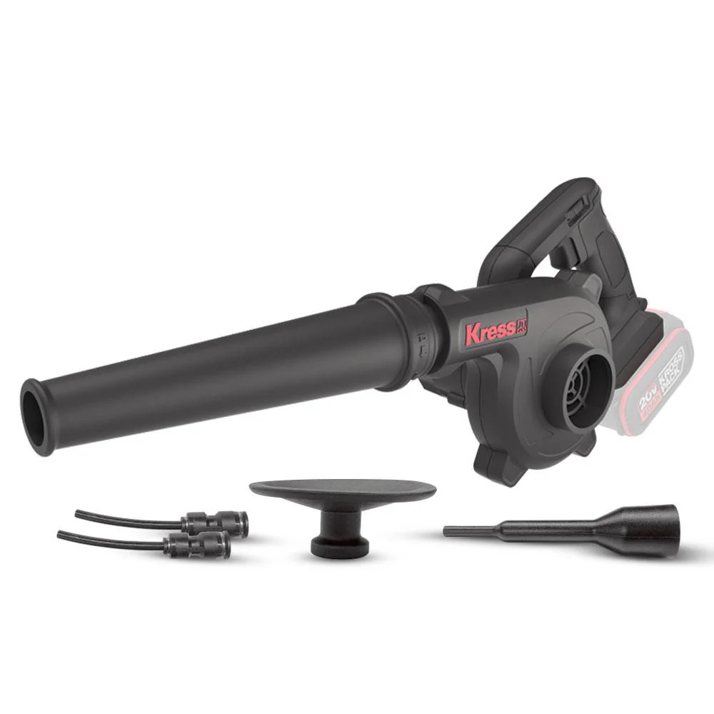 Kress KUF30.9 20Volt Profesyonel Devir Ayarlı Üfleyici + 5 Parça Aksesuar (Akü Dahil Değildir) Kress KUF30.9 20Volt Profesyonel Devir Ayarlı Üfleyici + 5 Parça Aksesuar (Akü Dahil Değildir)