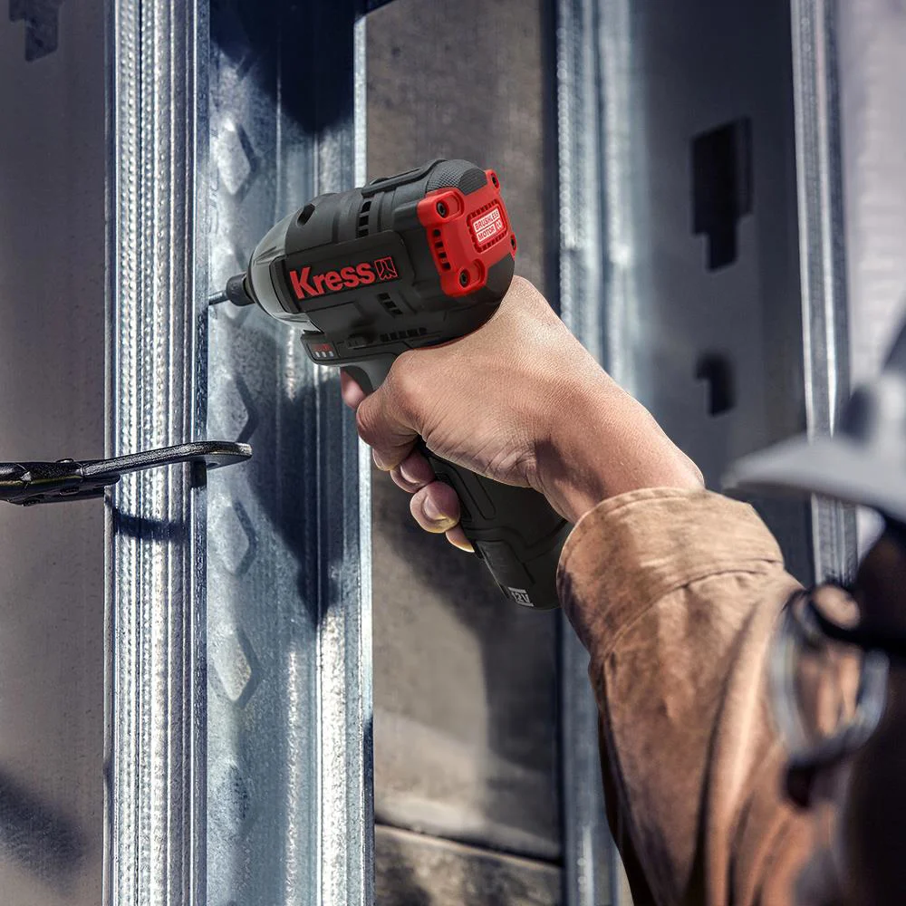 Kress KUG02 12Volt/2.0Ah. Li-ion Çift Akülü Kömürsüz Profesyonel Darbeli Matkap+Darbeli Tornavida Kombo Set Kress KUG02 12Volt/2.0Ah. Li-ion Çift Akülü Kömürsüz Profesyonel Darbeli Matkap+Darbeli Tornavida Kombo Set