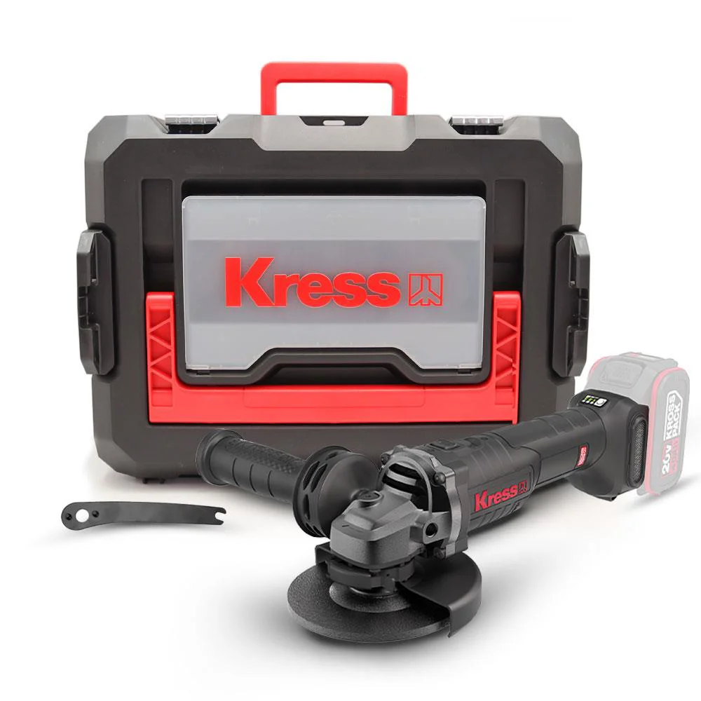 Kress KUH10.91 20Volt 125mm Kömürsüz Profesyonel Şarjlı Devir Ayarlı Avuç Taşlama (Akü Dahil Değildir) Kress KUH10.91 20Volt 125mm Kömürsüz Profesyonel Şarjlı Devir Ayarlı Avuç Taşlama (Akü Dahil Değildir)