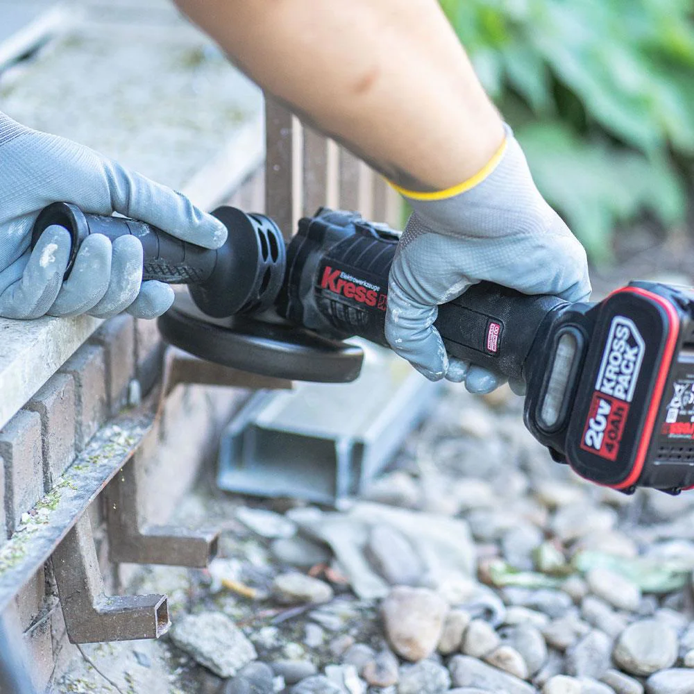 Kress KUH10.91 20Volt 125mm Kömürsüz Profesyonel Şarjlı Devir Ayarlı Avuç Taşlama (Akü Dahil Değildir) Kress KUH10.91 20Volt 125mm Kömürsüz Profesyonel Şarjlı Devir Ayarlı Avuç Taşlama (Akü Dahil Değildir)