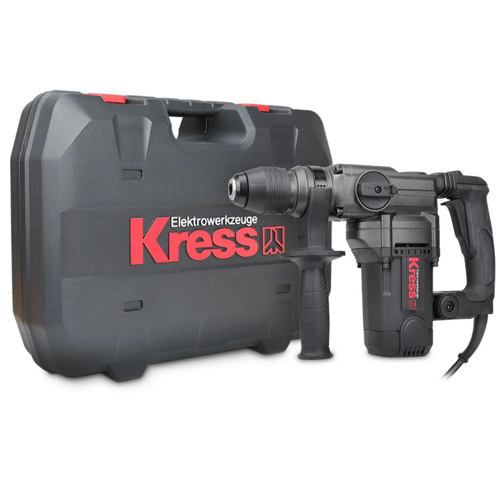 Kress KUX15P 1100Watt 5.0J 28MM Profesyonel SDS-Plus Kırıcı/Delici Kress KUX15P 1100Watt 5.0J 28MM Profesyonel SDS-Plus Kırıcı/Delici