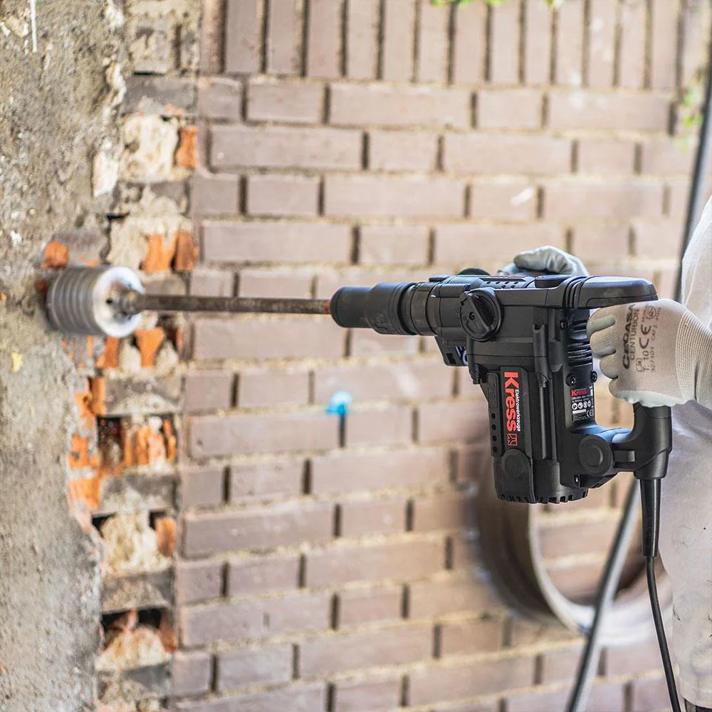 Kress KUX21 1050Watt 7.5 Joule 38MM Profesyonel SDS-Max Kırıcı/Delici Kress KUX21 1050Watt 7.5 Joule 38MM Profesyonel SDS-Max Kırıcı/Delici