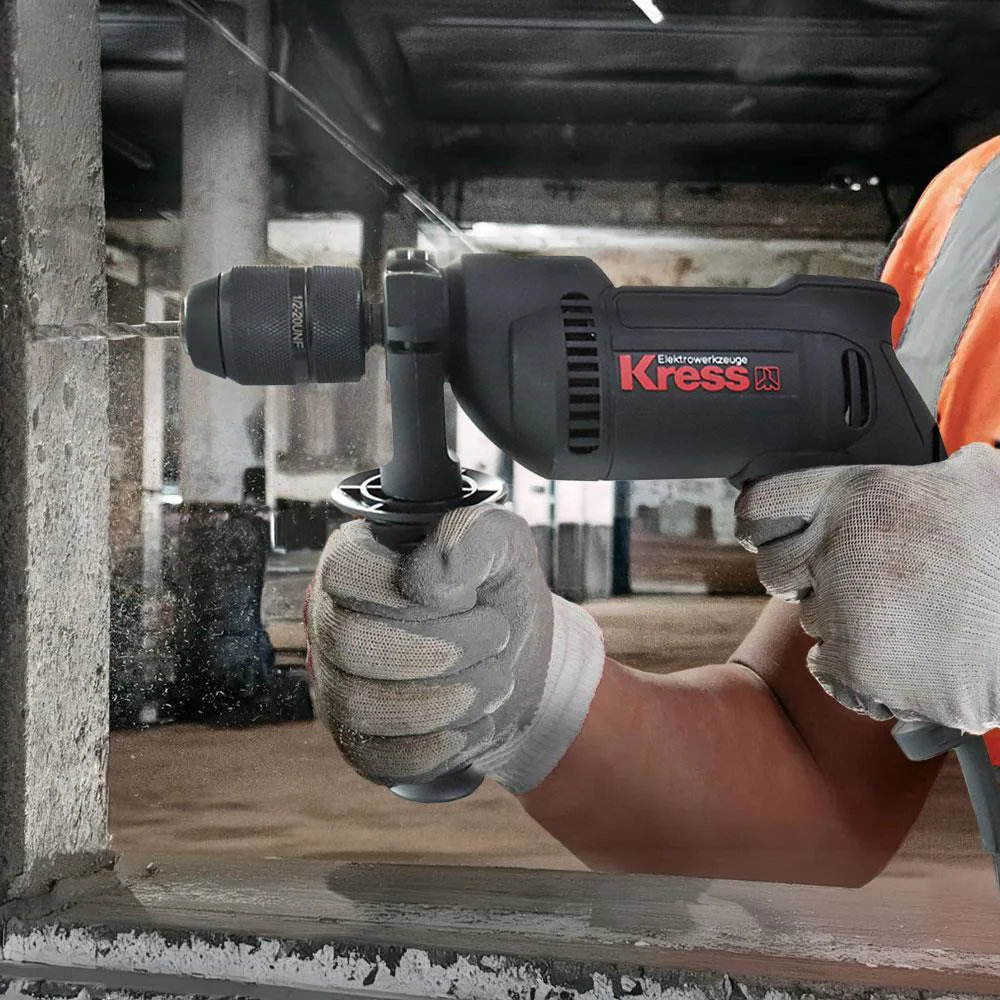 Kress KUY02P 650Watt 13mm Profesyonel Darbeli Matkap Kress KUY02P 650Watt 13mm Profesyonel Darbeli Matkap