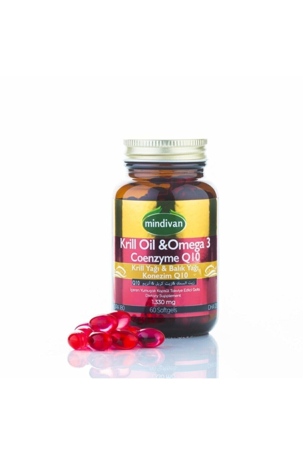Krill Oil Omega 3 Koenzim Q10 Kapsül Krill Yağı Balık Yağı Q10 13