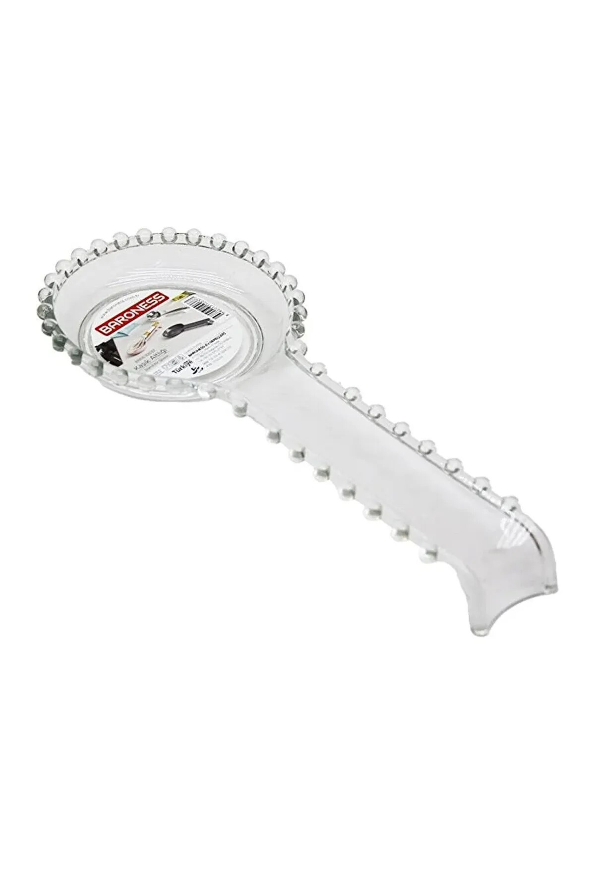 Kristal Boncuklu Lüks Plastik Kirli Kaşıklık Altlığı Kepçe Ve Kaş