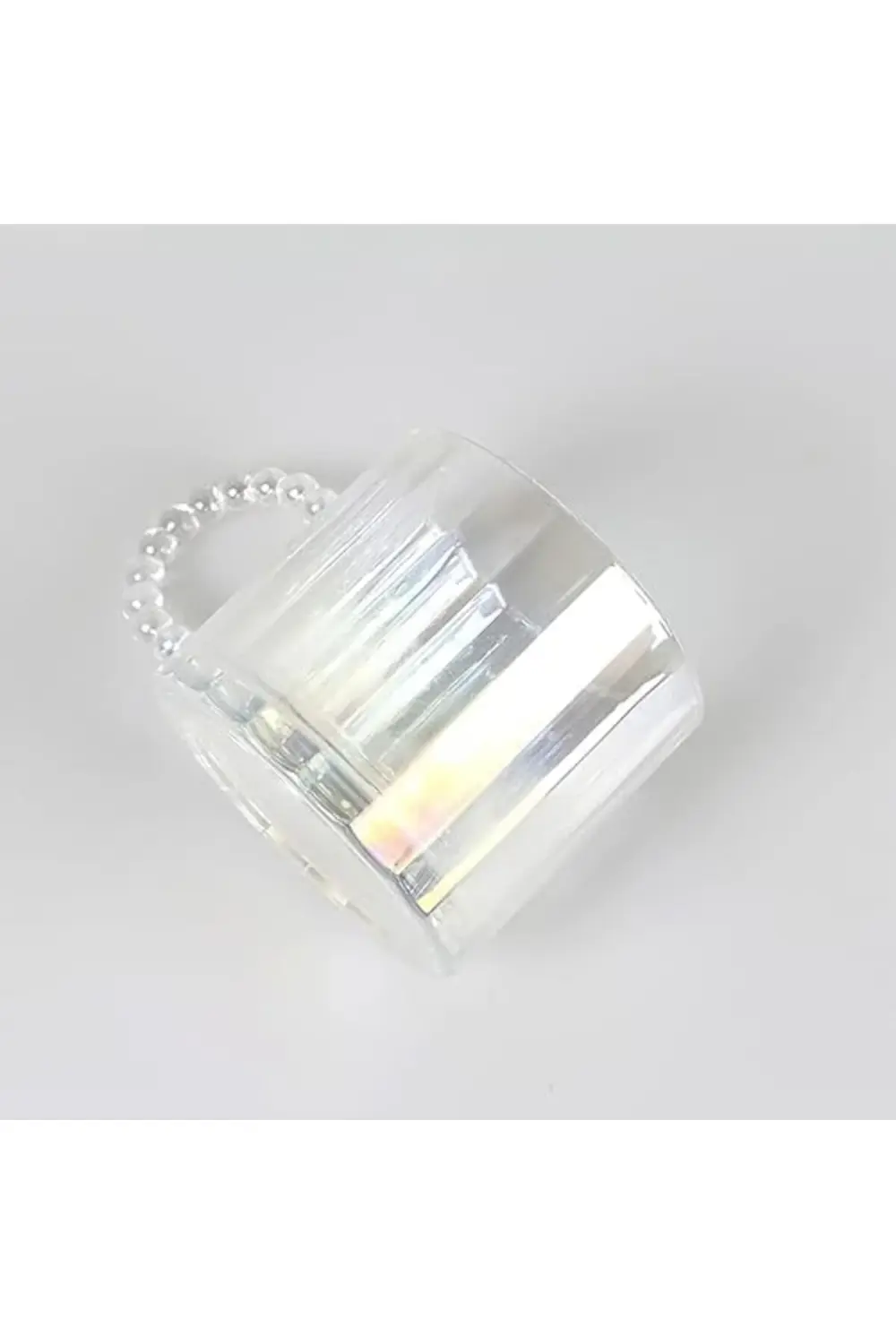 Kristal Cam Bardak Seti, 300ml, 6 Parça, Boncuk Kulplu 395519