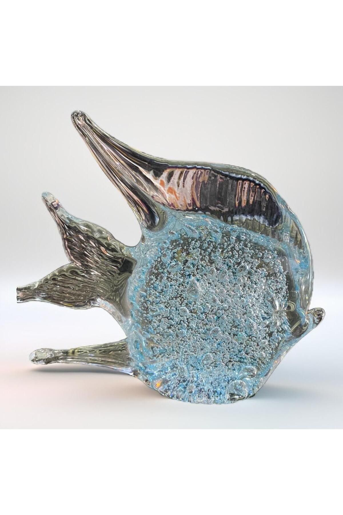 Elif Aksesuar Kristal Cam Küçük Balık Obje