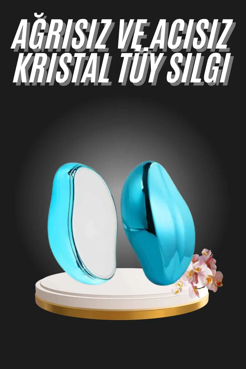 Kristal Epilasyon Aleti – Ağrısız Tüy Dökücü ve Tüy Silgisi