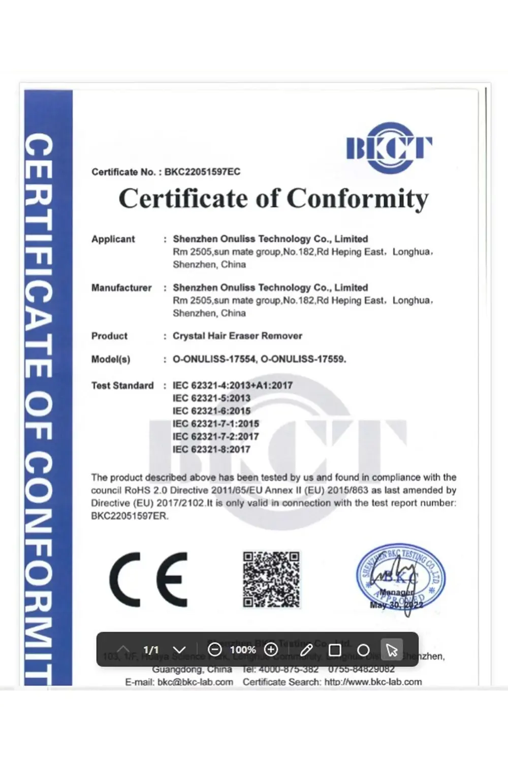 Kristal Epilatör Crystal Eraser Epilasyon Tüy Dökücü Sertifikalı