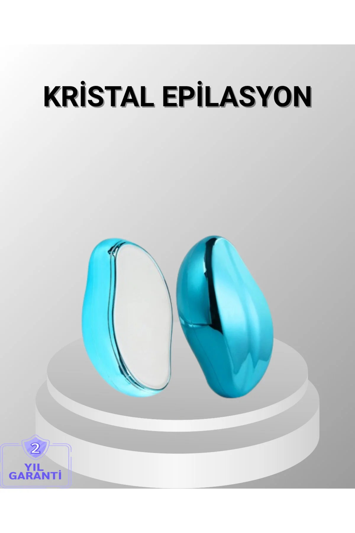 Kristal Epilatör Tüy Alma Aparatı Topuk ve Ölü Deri İçin Uygun