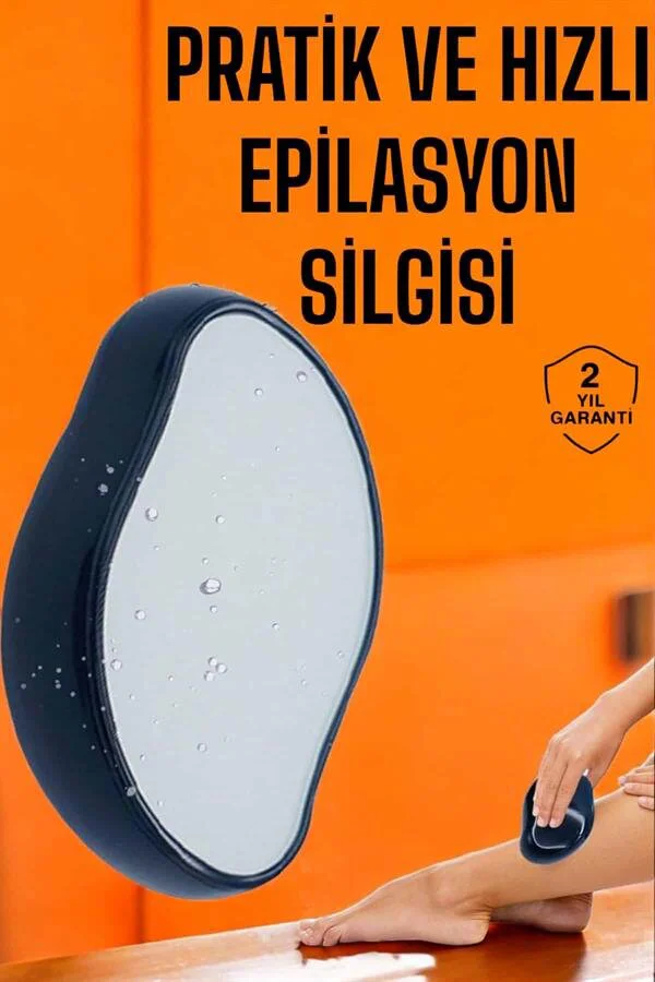 Kristal Epilatör Tüy Silgisi - Evde Hızlı ve Ağda Gerektirmeyen Tüy Alma