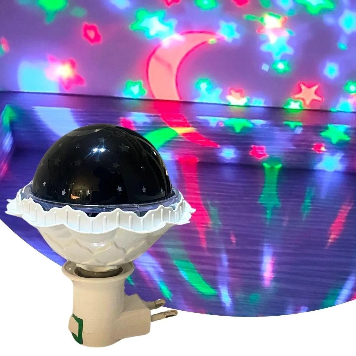 Kristal Gökyüzü Modlu Yıldızlı Hareketli 360 Derece Dönen Kristal Led Ampül Bx40 Fiyatı, Yorumları ve Özellikleri