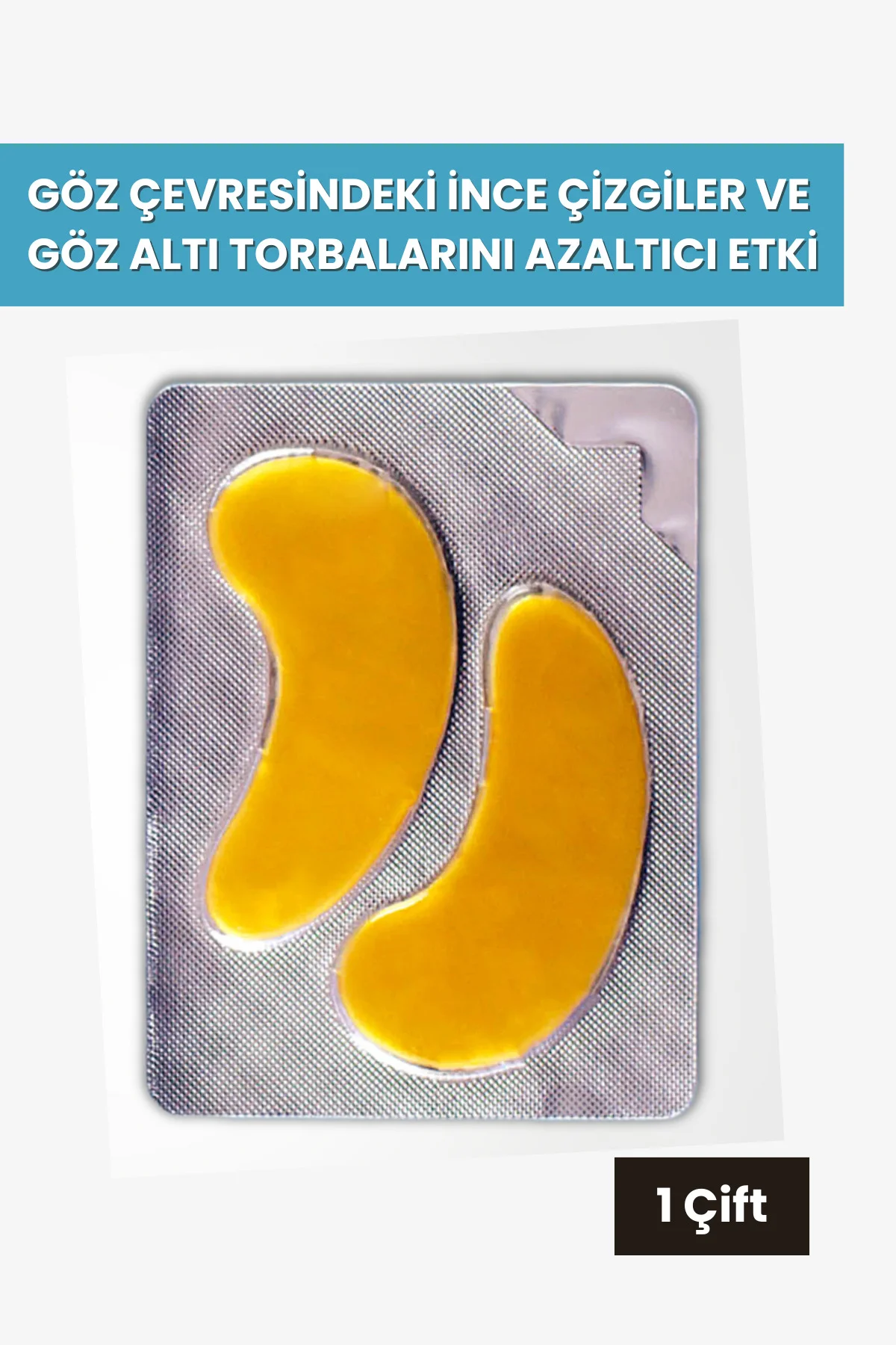 Kristal Kolajen Göz Altı Maskesi 1 Çift