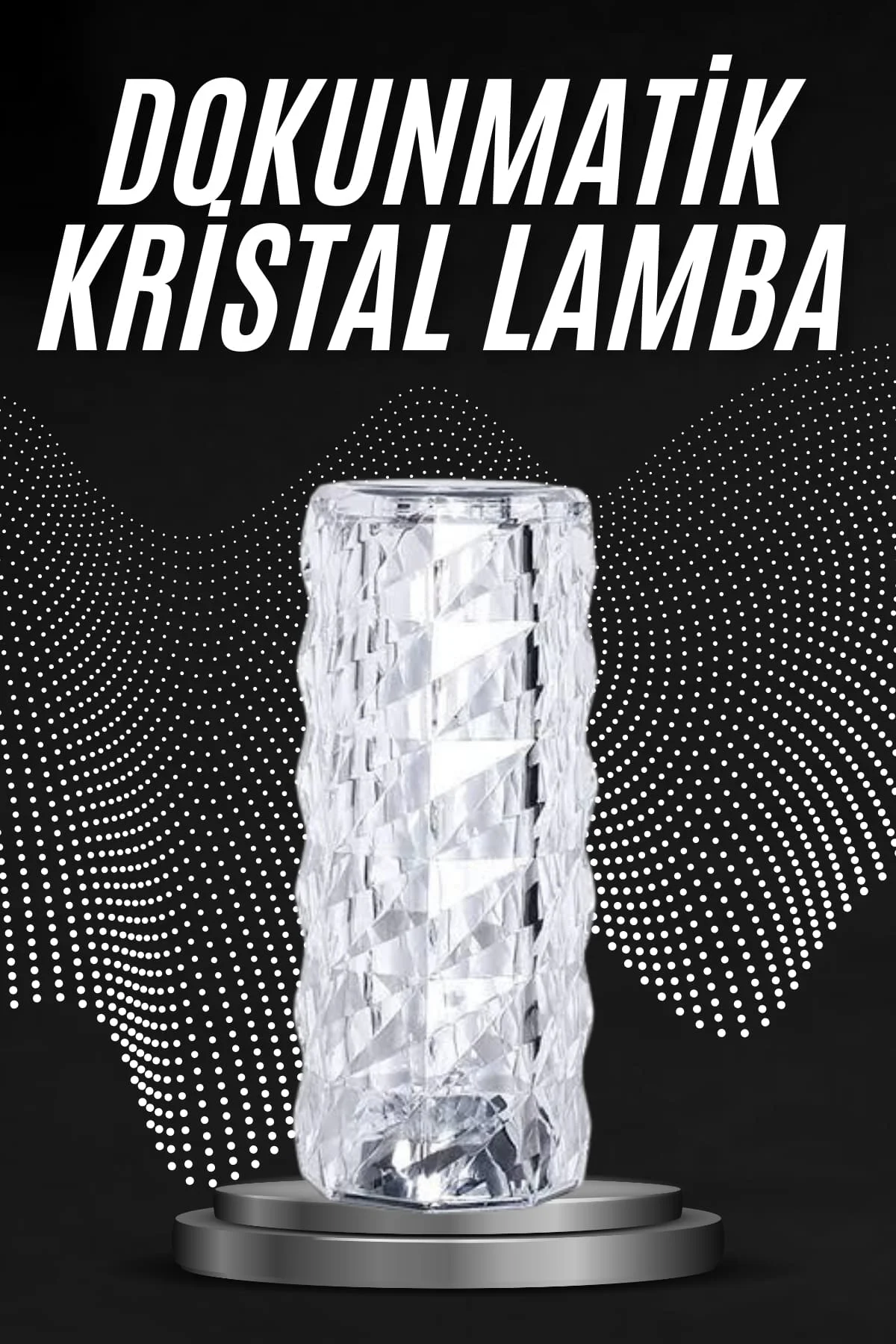 Kristal Lamba Masa Lambası Şarjlı Masa Lambası Dokunmatik Sensör Usb Şarjlı Kristal Lamba Masa Lambası Şarjlı Masa Lambası Dokunmatik Sensör Usb Şarjlı