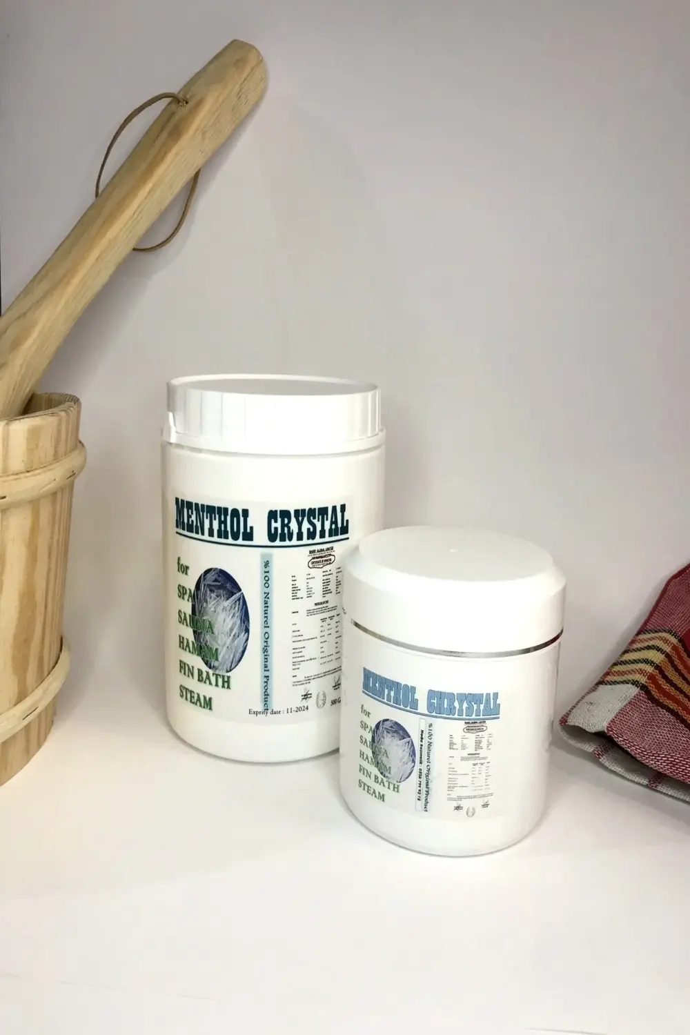 Kristal Mentol Menthol (Hamam, Sauna, Buhar) 250 Gram, Saf Mentol