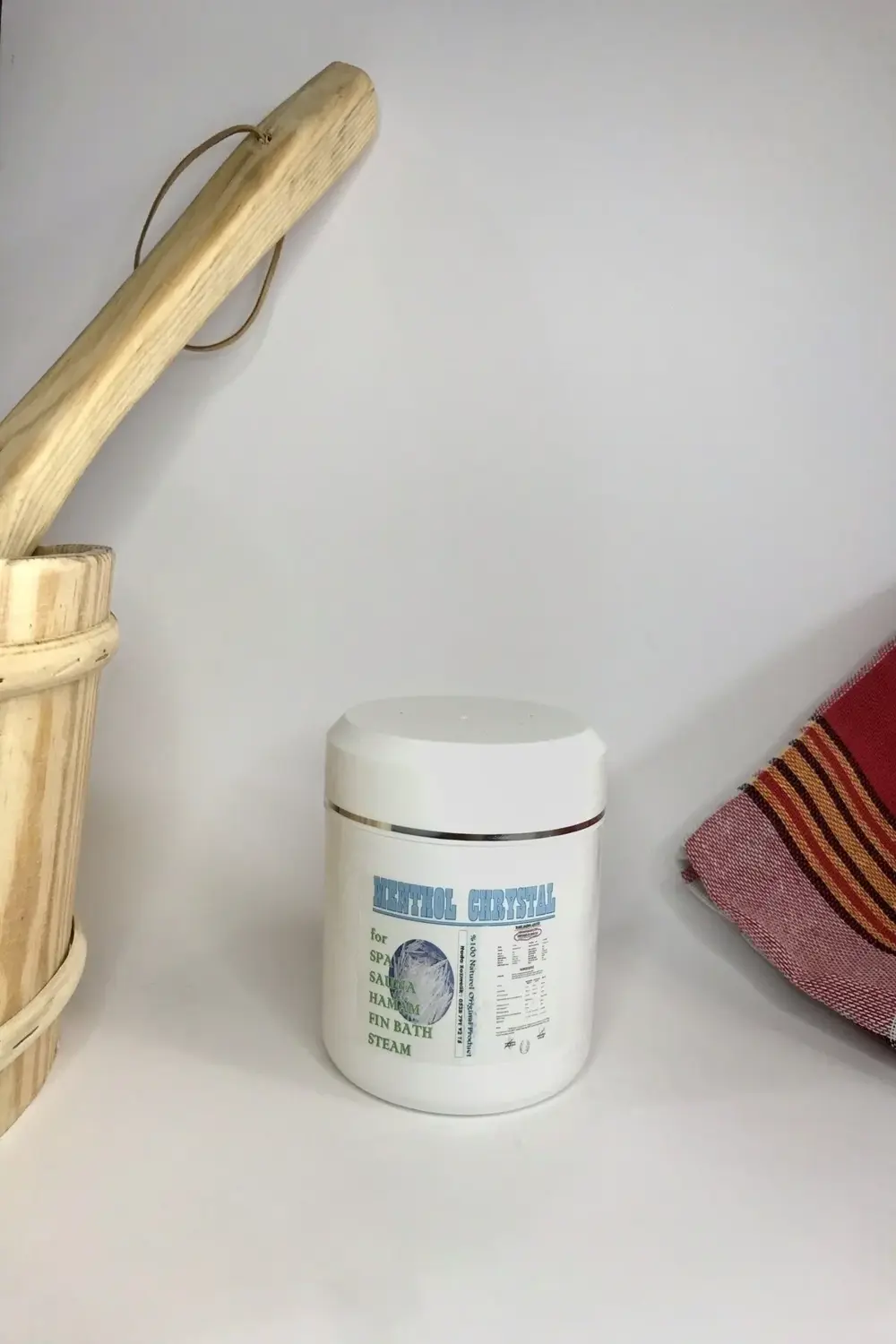 Kristal Mentol Menthol (Hamam, Sauna, Buhar) 250 Gram, Saf Mentol