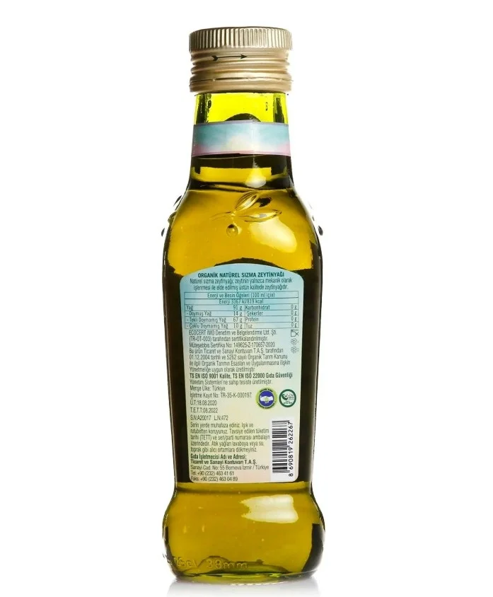 Kristal Organik Natural Sızma Zeytinyağı 250 ml Fiyatı, Yorumları ve Özellikleri