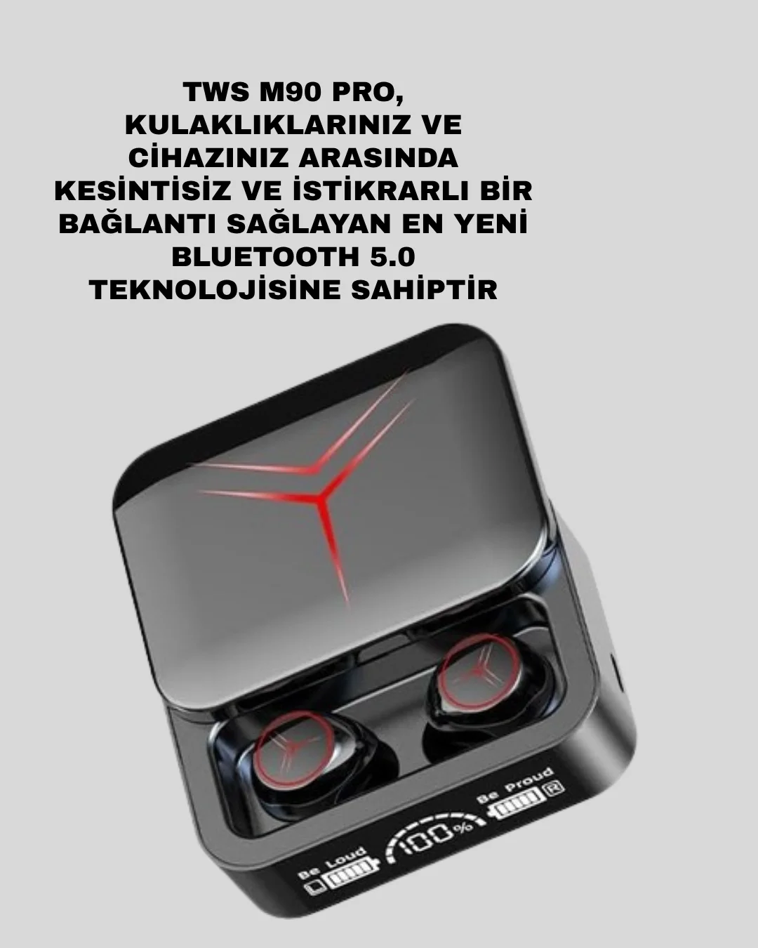 Kristal Ses Kaliteli Bluetooth Kulaklık – Android ve iOS Uyumlu Yeni Nesil