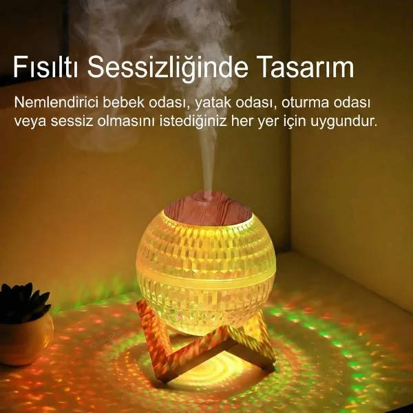Kristal Top RGB Hava Nemlendirici