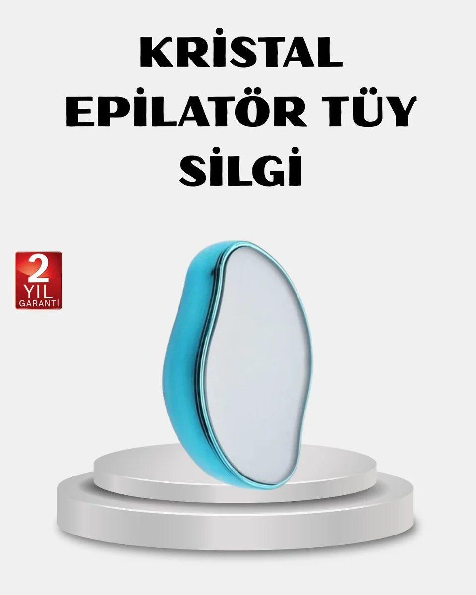Kristal Tüy Alıcı Epilatör – Acısız Pürüzsüz Cilt Bakımı İçin En İyi Çözüm