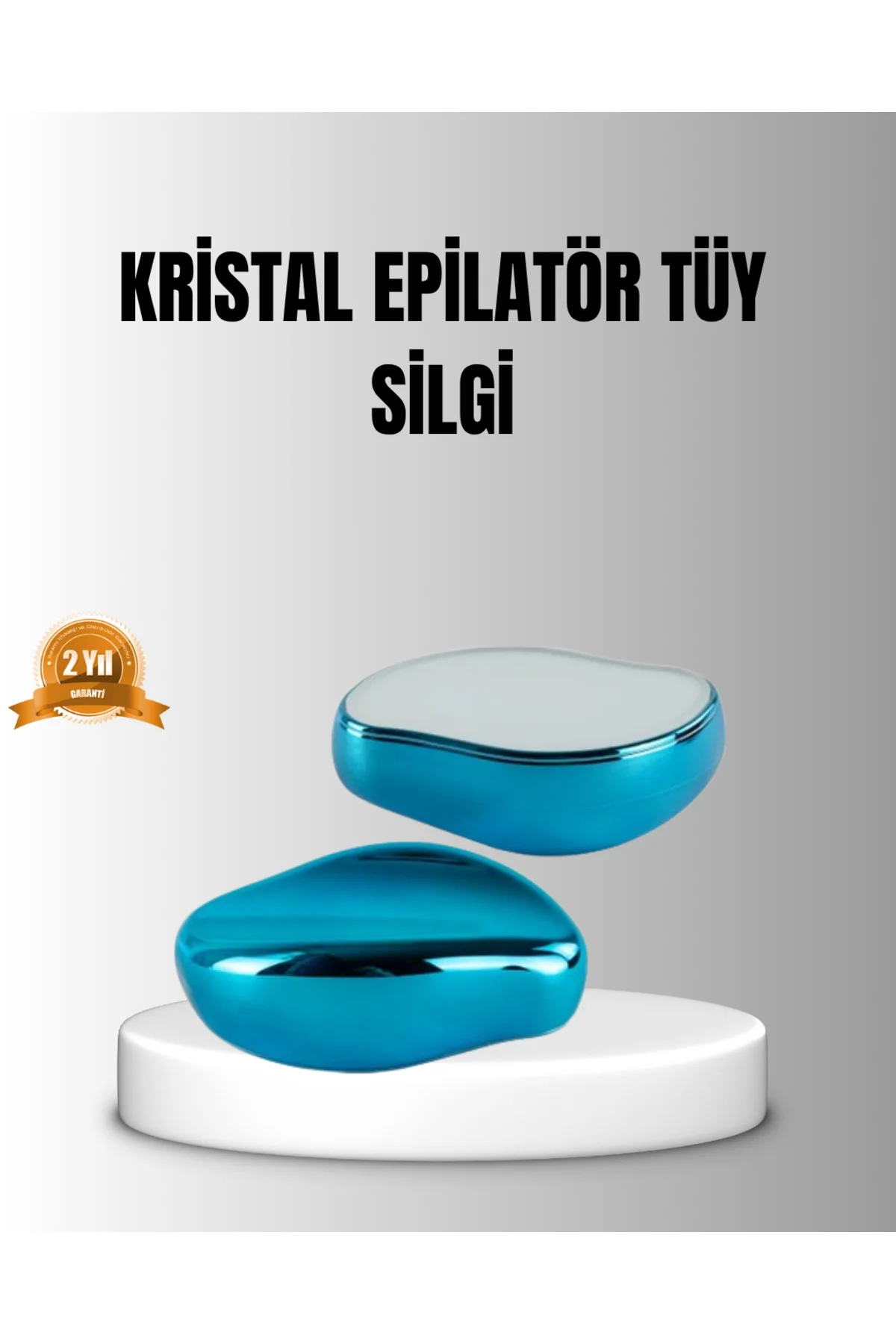Kristal Tüy Alıcı Epilatör – Acısız, Pratik ve Cilt Dostu Tüy Tem