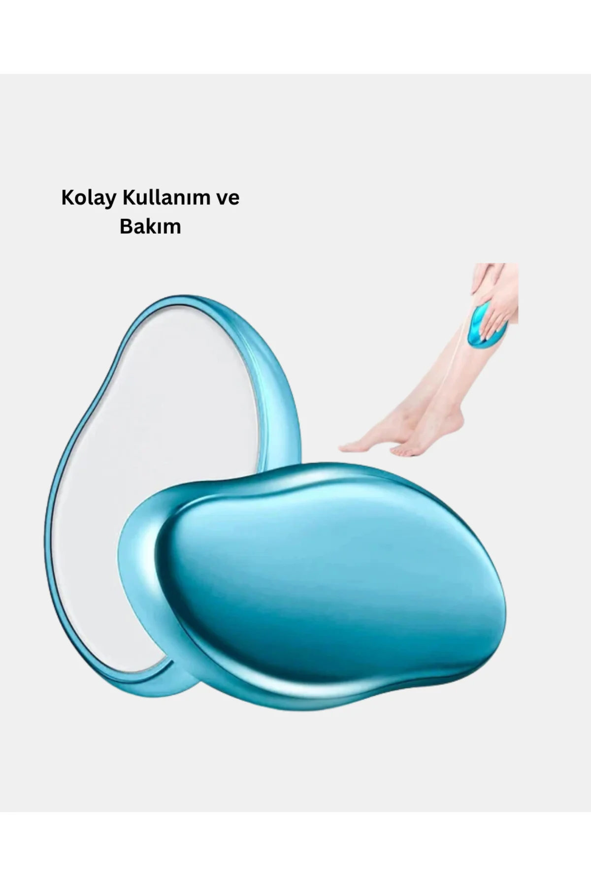 Kristal Tüy Alıcı Epilatör – Acısız, Pratik ve Cilt Dostu Tüy Tem