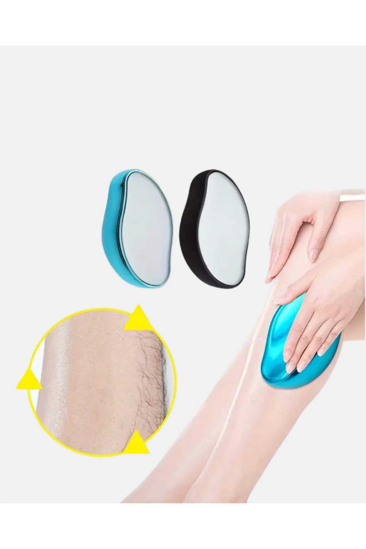 Kristal Tüy Alıcı Epilatör – Acısız, Pratik ve Cilt Dostu Tüy Tem