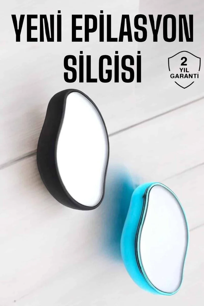 Kristal Tüy Dökücü Epilatör - Ağrısız Tüy Alma Cihazı ve Topuk Bakımı