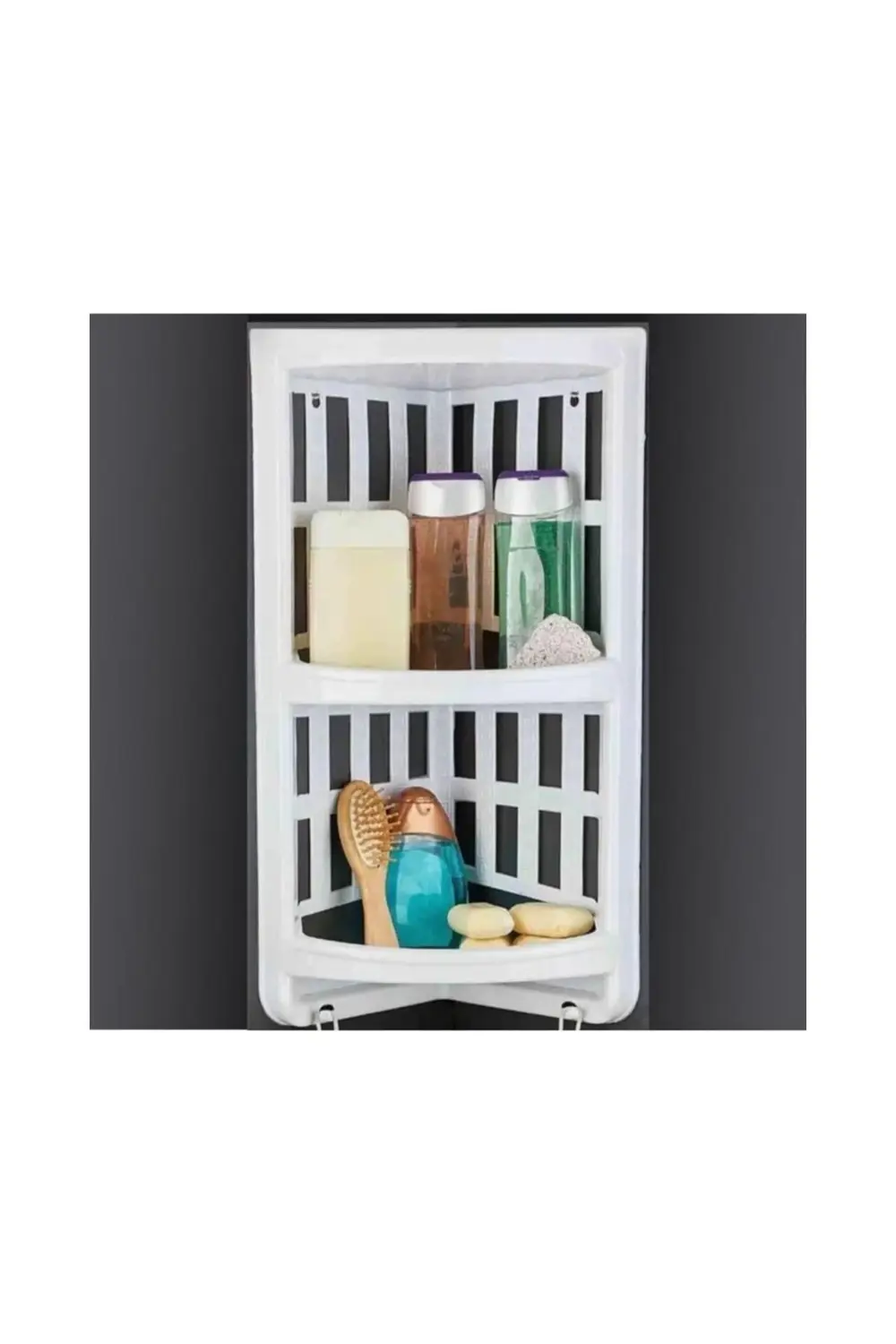 Kristal Üçlü Banyo Seti + Banyo Köşeliği