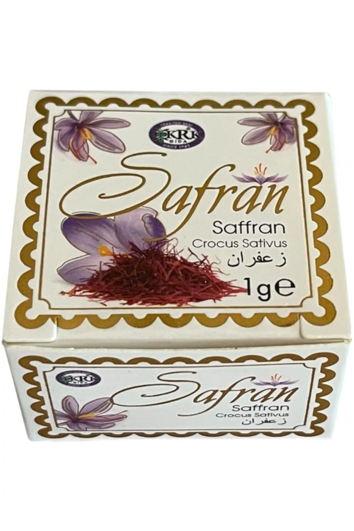 KRK Premium Safran – 1 Gram | Birinci Kalite Doğal Safran İplikle