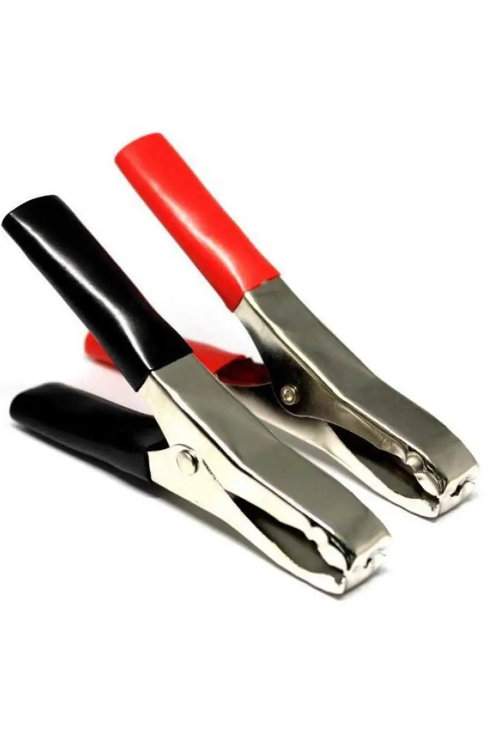 KROKODİL AKÜ MAŞASI BÜYÜK 100MM SİYAH * KIRMIZI (4767) - ESL7599-